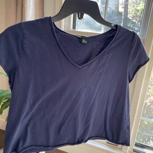 navy blue top